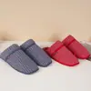 Cabedais de Chinelo de Algodão, Cabedais de Chinelo Semi-Acabados Feitos à Mão, Cabedais de Chinelo de Algodão Quentes e Grossos