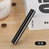 Encendedor personalizable creativo de llama abierta con forma de cigarrillo mini, encendedor mini tipo barra delgada que cabe en un paquete de cigarrillos