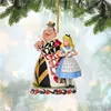 2023 Nuevo Lindo Tema Colgante Decoración Árbol de Navidad Halloween Hogar Coche Mochila Adornos Colgantes