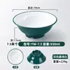 Vajilla de Melamina para Tiendas de Fideos, Tazones de Fideos Bicolor para Uso Comercial, Hot Pot Picante, Sopa de Fideos Caracol, Tazones de Ramen de Res, Tazones para Sopa Hot Pot
