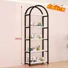 Armário expositor de cosméticos de prateleira, expositor, armário de produtos para salão de beleza e unhas de luxo leve, armário expositor, prateleira de armazenamento, multifuncional