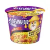 Macarrão Instantâneo Marca Unificada, Sabor Carne Bovina Picante Braiseada, Embalagem de Balde, Adequado para Lanches Noturnos e Substitutos de Refeição, Atacado Caixa Fechada