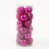Comercio Exterior Ventas Calientes Decoraciones de Árbol de Navidad Decoraciones Colgantes 3/4/6/8cm Barril Bola Brillante Bola Mate Bola con Brillo Venta al por Mayor