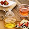 Tarro de Miel Transparente Creativo Gran Capacidad Almacenamiento Diario de Miel para el Hogar Tarro de Miel de Vidrio Borosilicato con Varilla para Remover