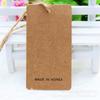 Etiqueta de Papel Kraft Coreana para Roupas Ponto Alto Ponto Alto Feminino Geral Etiqueta Pendurada Redonda Etiqueta Coreana