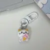 Chaveiro Divertido Gato Chefe Desenho Animado Pingente Fofo Casal Melhor Amigo Acessórios de Pingente para Bolsa