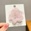 Presilha de Cabelo Infantil Flor Estrela do Mar Tema Oceano para Meninas, Grampo Pinça para Franja Lateral com Atmosfera de Fada Costeira para Fotos