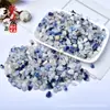 Cristal Azul Natural Grava de Cristal para Pecera Piedra Maceta Adornos Decorativos Piedra Original