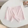Calcinha Shorts de Segurança para Meninas Duas em Um Verão Fino Respirável Antibacteriano Anti-Exposição Crianças de Médio a Grande Meninas Shorts de Base