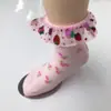 Venda Direta da Fábrica Meias de Princesa Primavera e Verão Meias de Dança de Renda e Malha Meias Infantis Respiráveis Atacado