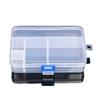 Caja de Costura Multifuncional al por Mayor, Caja Transparente para Empaque de Piezas, Caja de Plástico PP, Caja Organizadora y de Almacenamiento para Accesorios de Ferretería para Pesca