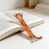 Marcador de Página com Formato de Gato e Padrão de Gatinhos em Acrílico para Livros - Novo Produto Transfronteiriço