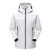 Chaqueta de Montañismo Impermeable Fina con Costuras Selladas para Exteriores, Estándar Nacional para Hombres y Mujeres, Abrigo de Viaje con Capucha de Alta Calidad