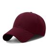 Gorra de Béisbol de Seis Paneles de Color Sólido Zheyang para Adultos Hombres y Mujeres, Gorra Sencilla con Visera y Bordado de Logo, Protección Solar, Estilo Unisex