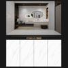 Processamento Personalizado Todo-Cerâmico Mid-Board Azulejos de Mármore por Toda Parte 400X800 Sala de Estar Corredor Cozinha Banheiro Azulejos de Parede