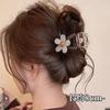 Pinza de Tiburón con Lazo Consciente del Diseño para Nicho, Sensación de Alta Gama, Pinza de Garra para Cola de Caballo Alta para la Parte Posterior de la Cabeza, Pinza para el Cabello Linda y Elegante
