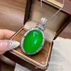 Pingentes de calcedônia de gelo naturais de alta qualidade, vários estilos de pingentes de cabaça, Buda e cadeado Ruyi, acessórios de ágata de gelo e jade, modelo de transmissão ao vivo