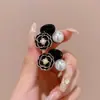 Pinza Pequeña de Cereza para Cabello Semiatado para Mujer 2024 Nuevo Estilo Pasador Pinza para Flequillo de Princesa Pinza para el Cabello Pinza de Tiburón Accesorio para el Cabello