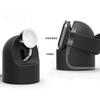 Adecuado para Apple iWatch Watch Soporte de carga inalámbrica de silicona Base de carga Soporte de escritorio para reloj inteligente