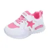 Zapatos Deportivos Transpirables para Niñas, Nuevos Modelos de Primavera y Otoño, Zapatos de Papá de Moda Suaves con Patrón de Estrellas para Niños, Zapatos Casuales Antideslizantes para Correr