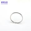 Anillo ultrafino de acero inoxidable de 1 mm transfronterizo europeo y americano para mujer, anillo de acero de titanio con arco brillante, anillo fino para la cola, pulsera para nudillo