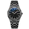 Reloj para Hombre CHENXI Amanecer Explosiones Transfronterizas Tendencia de Moda Roble Reloj para Hombre Luminoso Impermeable Correa de Acero Reloj de Cuarzo