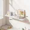 Estante de Pared Oculto de Una Sola Línea Estantería para Libros Colgante de Pared para Sala de Estar Estante Colgante de Pared para Dormitorio