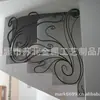 Pasamanos Europeos de Hierro para Escaleras, Escaleras de Artesanía Metálica, Artesanías de Hierro para el Hogar, Pasamanos Forjado para Interiores, Accesorios