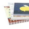 Cuaderno A5 con Dibujo de Conejo Miffy, Vista de Planta, Página de Color, Cuaderno Diario Simple de Estudiante de Alto Valor