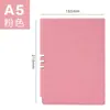 Cuaderno A6 logo personalizado papelería para estudiantes diario A5 cuaderno cuero suave simple bloc de notas de oficina para negocios al por mayor