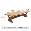 Escritorio de madera maciza estilo chino nuevo para el hogar sala de estar escritorio rectangular grande sofá de ocio lectura mesa de estudio doble