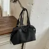 Bolsa de grande capacidade estilo despojado para mulheres, nova bolsa de ombro transversal casual para o dia a dia 2026, bolsa tote leve