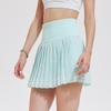 Conjunto de Roupa de Tênis Caijue Transfronteiriço para Mulheres, Top Regata de Yoga à Prova de Impacto Peça Única, Conjunto Esportivo de Badminton Elástico para Mulheres
