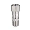 Melhor Venda da Amazon Aço Inoxidável Fio Interno e Externo Npt3/8 Junta Rotativa de 360 Graus Acessórios para Pistola de Água de Máquina de Lavagem de Carros de Alta Pressão