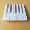 Accesorios para Piano Rivero Perla Piano Coreano Cubiertas Blancas para Teclas, 52 Piezas para un Piano
