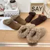 2026 Sapatilhas Casuais Quadradas de Bico Quadrado com Fundo Plano Temperamento Retro Cobertura para Cabelo Cacheado Sapatilhas Preguiçosas Modernas Versáteis Sapatos de Algodão Fosco