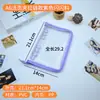 Fichário A5 com Zíper Planejador de PVC Álbum de Fotos Porta-Cartões Portátil Álbum de Cartões de Ídolo Foto Fabricante