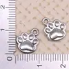 Aleación de Zinc Transfronteriza Plata Antigua Hueco Serie Hueso de Perro Pequeño Colgante Accesorios para Joyería DIY Colgante de Collar
