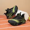 Nuevas Zapatillas de Running Otoño/Invierno Zapatillas de Running Especiales con Placa de Carbono para Prueba de Aptitud Física Estudiantil Zapatillas Deportivas Ligeras con Absorción de Impactos Chitu para Niños Hebilla Giratoria