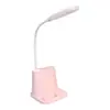Novo porta-canetas luminária de mesa 10W carregamento rápido sem fio para celulares, interruptor sensor luminária de cabeceira, luminária de mesa para leitura e estudo