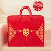 Bolsa de almacenamiento para edredón de boda, bolsa de mano gruesa a prueba de humedad y polvo, juego de cuatro piezas para dormitorio, bolsa súper gruesa de algodón para edredón de habitación de boda