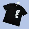 Arte Antwerp Versão de Luxo Estilo de Rua Americano Estampa Retro Camiseta Casual Masculina de Manga Curta Tendência