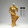 Expositor de Roupas Íntimas Calcinhas Sutiã com Bojo Modelo Display Rack Loja de Roupas Femininas Dourado Corpo Meia Janela Props de Vitrine