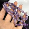 Venta al por mayor natural con forma Mineral de cristal piedra rota cadena hecho a mano con cuentas DIY accesorios semiacabados pulsera de cristal con cuentas