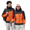 Chaqueta Cálida Impermeable Cortavientos Calefactable de Grafeno para Hombres y Mujeres Montañismo al Aire Libre Ropa de Trabajo de Invierno Personalizada