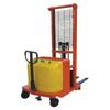 Apilador de contrapeso semieléctrico, apilador hidráulico, carretilla elevadora, apilador de paletas, apilador ligero