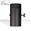 Chimenea Chimenea de Leña Real Accesorios de Instalación Tubo de Chimenea de Acero Inoxidable Chimenea Negra Diámetro 180 Tubo de Chimenea de Acero Inoxidable