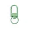 En Stock Al Por Mayor DIY Coloridos Metal Esmalte Pintura Goteo Aceite Pequeños Ganchos para Puerta, Coloridos Pintura en Spray Forma de U Ganchos para Puerta, Colgadores para Bolsas