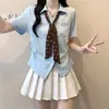 2026 Verano Nuevo Estilo Tallas Grandes Mujer Diseño Coreano Lunares Bufanda de Seda Cuello Blusa Top Juvenil