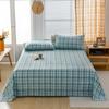 Algodón Puro Sábana de Cama Pieza Única 100% Algodón Tipo A Grado Materno e Infantil Colcha para el Hogar Funda de Almohada Juego de Tres Piezas Dormitorio de Estudiante Cama Individual